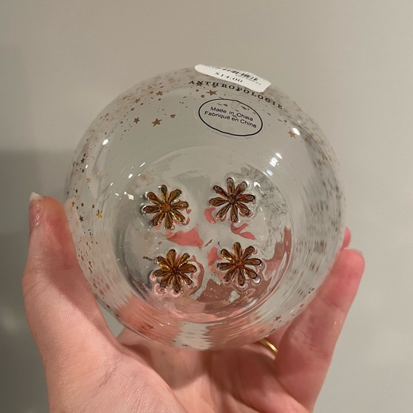 Rare Anthropologie set of Star Cluster glasses - Picture 8 of 15